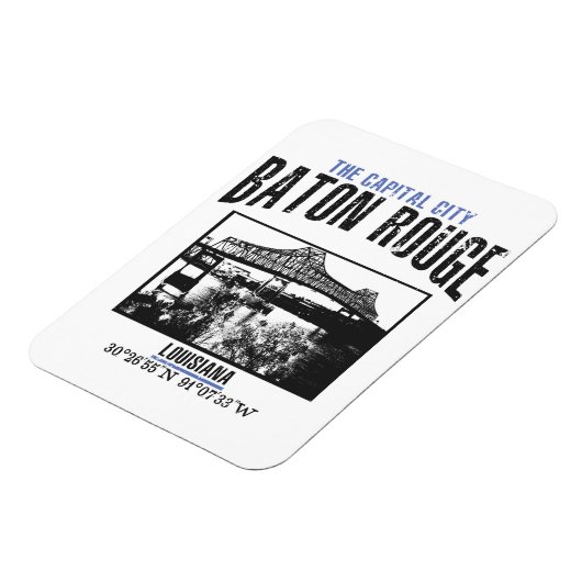 Magnet Flexible Baton Rouge (Côté Gauche)