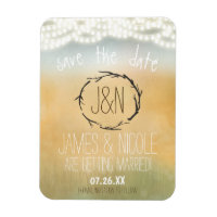 Bâtons rustiques et ampoule à cordes Enregistrer l