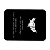 Magnet Flexible Batty La chauve (Horizontal)