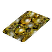 Magnet Flexible Baubles de Noël d'or (Côté Gauche)