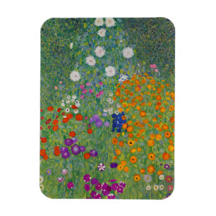 Magnet Flexible Bauerngarten, Peinture à l'huile, Gustav Klimt