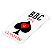 Magnet Flexible BBC Seule pique lame signe Thunder_Cove (Côté Gauche)