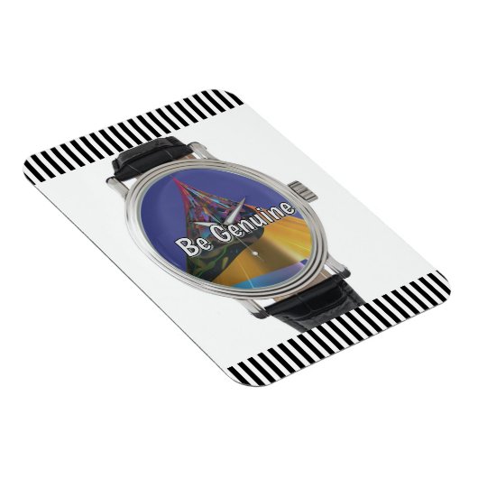 Magnet Flexible Be Genuine Refrigerator  (Côté Droit)