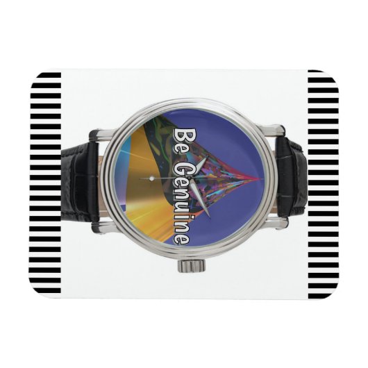 Magnet Flexible Be Genuine Refrigerator  (Horizontal)