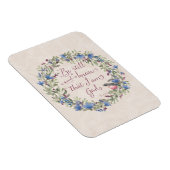 Magnet Flexible Be Still and Know - Psalm 46:10 (Côté Droit)