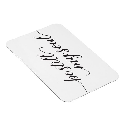 Magnet Flexible Be Still My Soul cite Modern Script (Côté Droit)