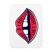 Magnet Flexible Bea Lady They (Vertical)