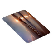 Magnet Flexible Beach at sunset (Côté Droit)