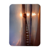 Magnet Flexible Beach at sunset (Vertical)