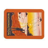 Magnet Flexible Beach & Kites - La Push, Washington (Horizontal)
