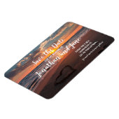 Magnet Flexible Beach Ocean Mariage Heart Deluxe Enregistrer la da (Côté Gauche)