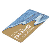 Magnet Flexible Beach Paradise, Ne Pas Disturber (Côté Gauche)