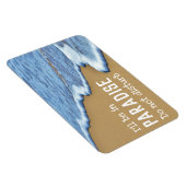 Magnet Flexible Beach Paradise, Ne Pas Disturber (Côté Droit)