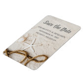 Magnet Flexible Beach Tropical Destination Wedding Enregistrer la (Côté Gauche)