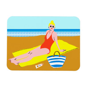 Magnet Flexible Beachy Keen - Jaune