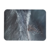 Magnet Flexible Beagle HMS dans une tempête au large du Cap Horn (Horizontal)