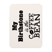 Magnet Flexible Bean Coffee Birthstone (Vertical)