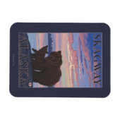Magnet Flexible Bear and Cub - Skagway, Alaska (Horizontal)