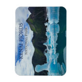 Magnet Flexible Bear Glacier Icebergs, parc national Kenai Fjords (Vertical)