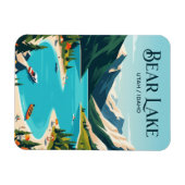 Magnet Flexible Bear Lake États-Unis (Horizontal)