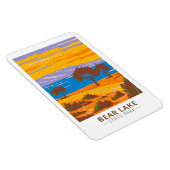Magnet Flexible Bear Lake State Park Utah Vintage (Côté Droit)