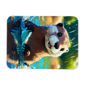 Magnet Flexible #BearFlexiblePhotoMagnet (Horizontal)