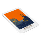 Magnet Flexible Bears Ears National Monument Utah Vintage (Côté Droit)