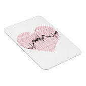 Magnet Flexible Beat du coeur VII (Côté Droit)