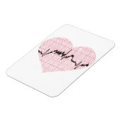 Magnet Flexible Beat du coeur VII (Côté Gauche)