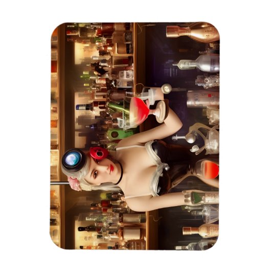 Magnet Flexible Beau barman (Vertical)