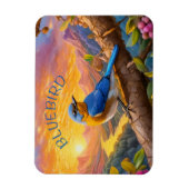 Magnet Flexible Beau Bluebird (Vertical)