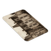 Magnet Flexible Beau Château français à Sepia Tones (Côté Droit)