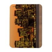 Magnet Flexible Beau coucher de soleil à San Francisco (Vertical)