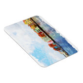 Magnet Flexible Beau Curucao Island Travel (Côté Droit)
