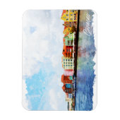 Magnet Flexible Beau Curucao Island Travel (Vertical)