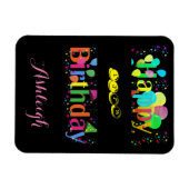Magnet Flexible Beau et lumineux anniversaire (Horizontal)