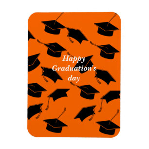 Magnet Flexible Beau Joyeux Joyeux jour de Graduations