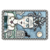 MAGNET FLEXIBLE BEAU MONSTRE DÉPLAISANT FRANKENELLA, GRAVES, CAT (Horizontal)