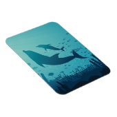 Magnet Flexible Beau océan sous-marin (Côté Droit)