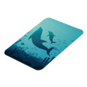 Magnet Flexible Beau océan sous-marin (Côté Gauche)