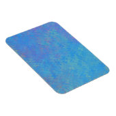 Magnet Flexible Beau papier bleu marbré (Côté Droit)