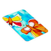 Magnet Flexible Beau papillon aquarelle (Côté Droit)