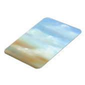 Magnet Flexible Beau paysage avec nuages fluides (Côté Gauche)