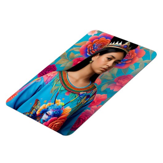 Magnet Flexible Beau portrait de princesse (Côté Gauche)