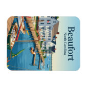 Magnet Flexible Beaufort Caroline du Nord (Horizontal)