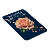 Magnet Flexible Beauté dans chaque Rose pétale (Côté Droit)