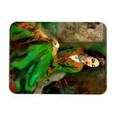 Magnet Flexible Beauté en vert (Horizontal)