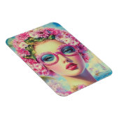 Magnet Flexible Beauté tropicale rétro (Côté Droit)