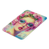 Magnet Flexible Beauté tropicale rétro (Côté Gauche)