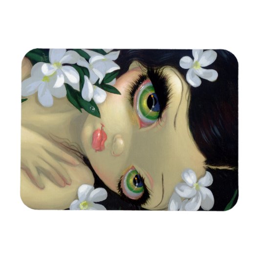 Magnet Flexible Beautés douteuses II : Aimant Flex à l'or blanc (Horizontal)